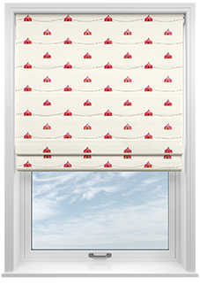 May Day, Big Top Brights - Twist&Fit Roman Blind